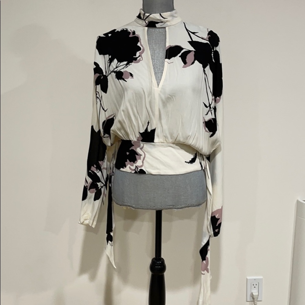 Free People dressy blouse S - Picture 2 of 8